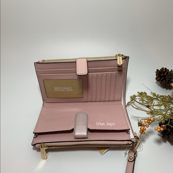 Michael Kors JST Large Double Zip Wristlet - Picture 5 of 8